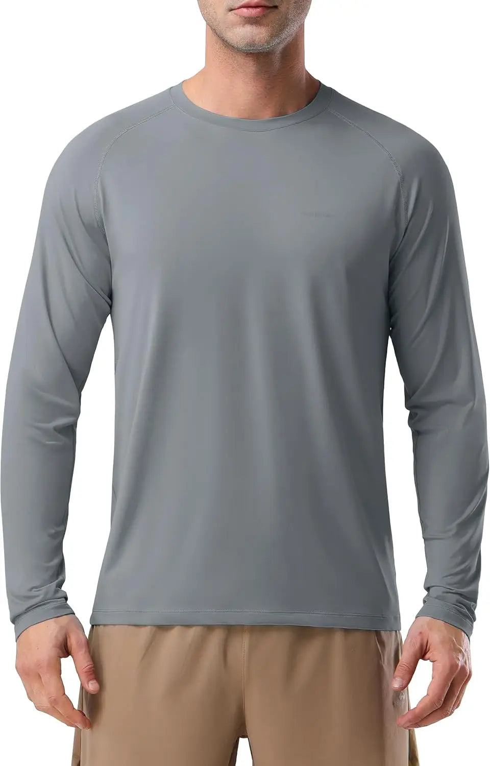 Pioneer Camp Men's Sun UV Protection SPF Shirts UPF50+ Rash Guard Long Sleeve Lightweight Hiking Quick Dry Running Swim Shirt