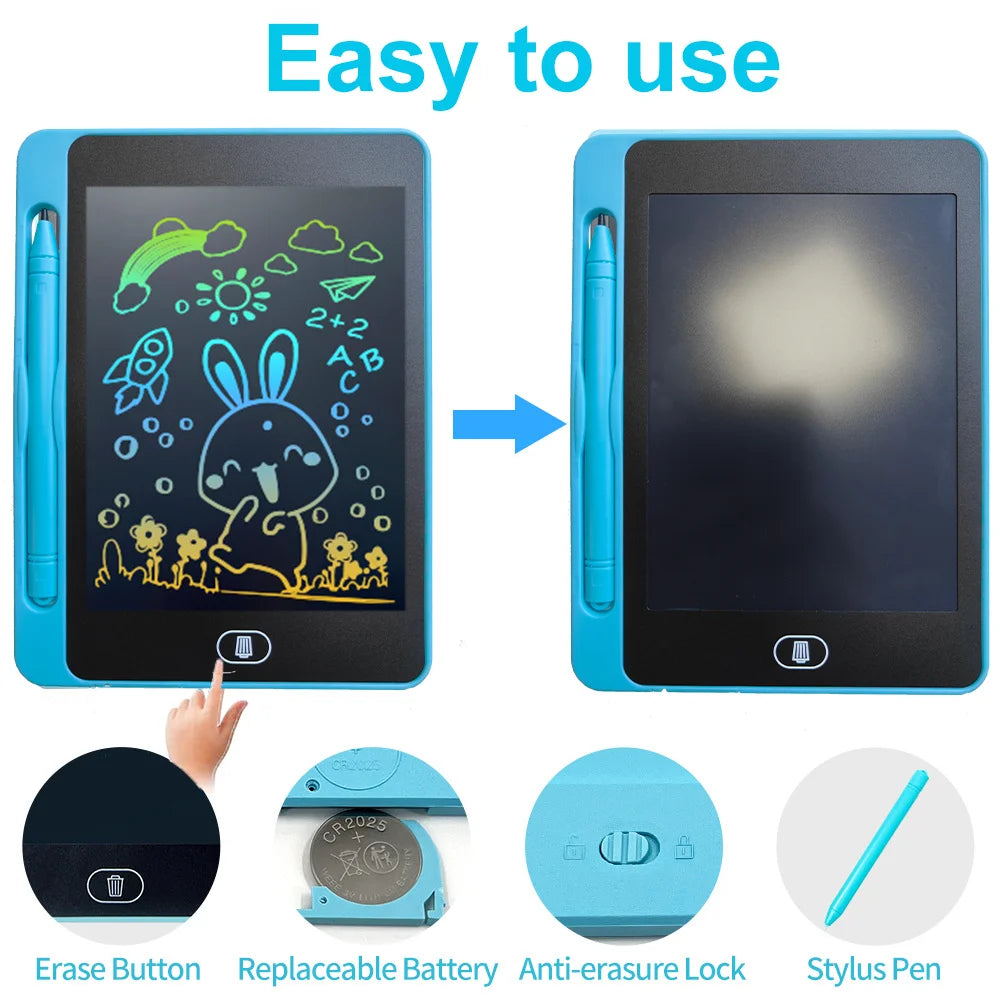 24 pieces of 6.5 inch LCD writing board, children's graffiti drawing board, handwriting blackboard, children's toy