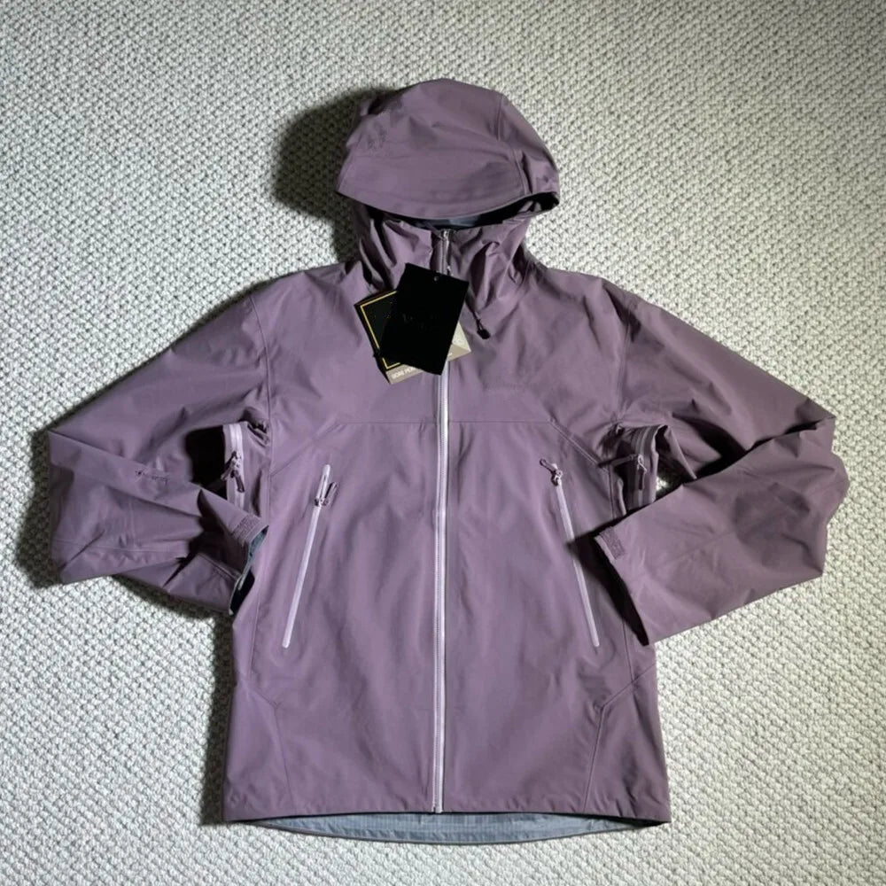 ARC BETA SL Embroidery Logo three layer Outdoor Waterproof Windbreaker Hiking Jackets Mens Womens Unisex Camping Fishing Coat