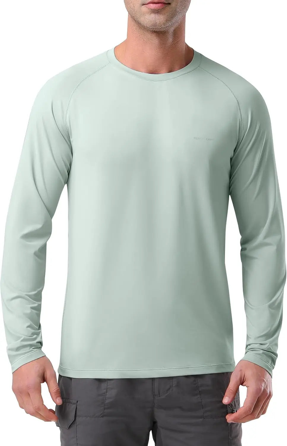 Pioneer Camp Men's Sun UV Protection SPF Shirts UPF50+ Rash Guard Long Sleeve Lightweight Hiking Quick Dry Running Swim Shirt
