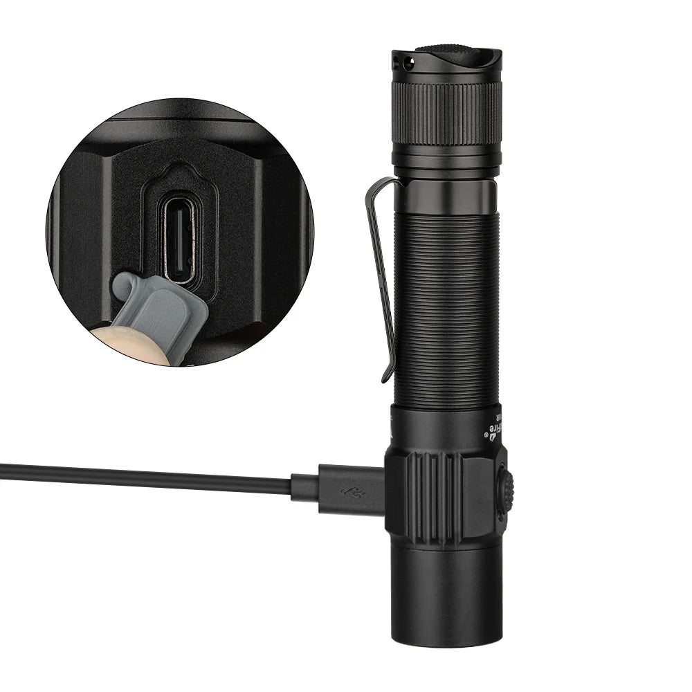 TrustFire T10R Tactical LED Flashlight 1800 Lumens Rechargeable