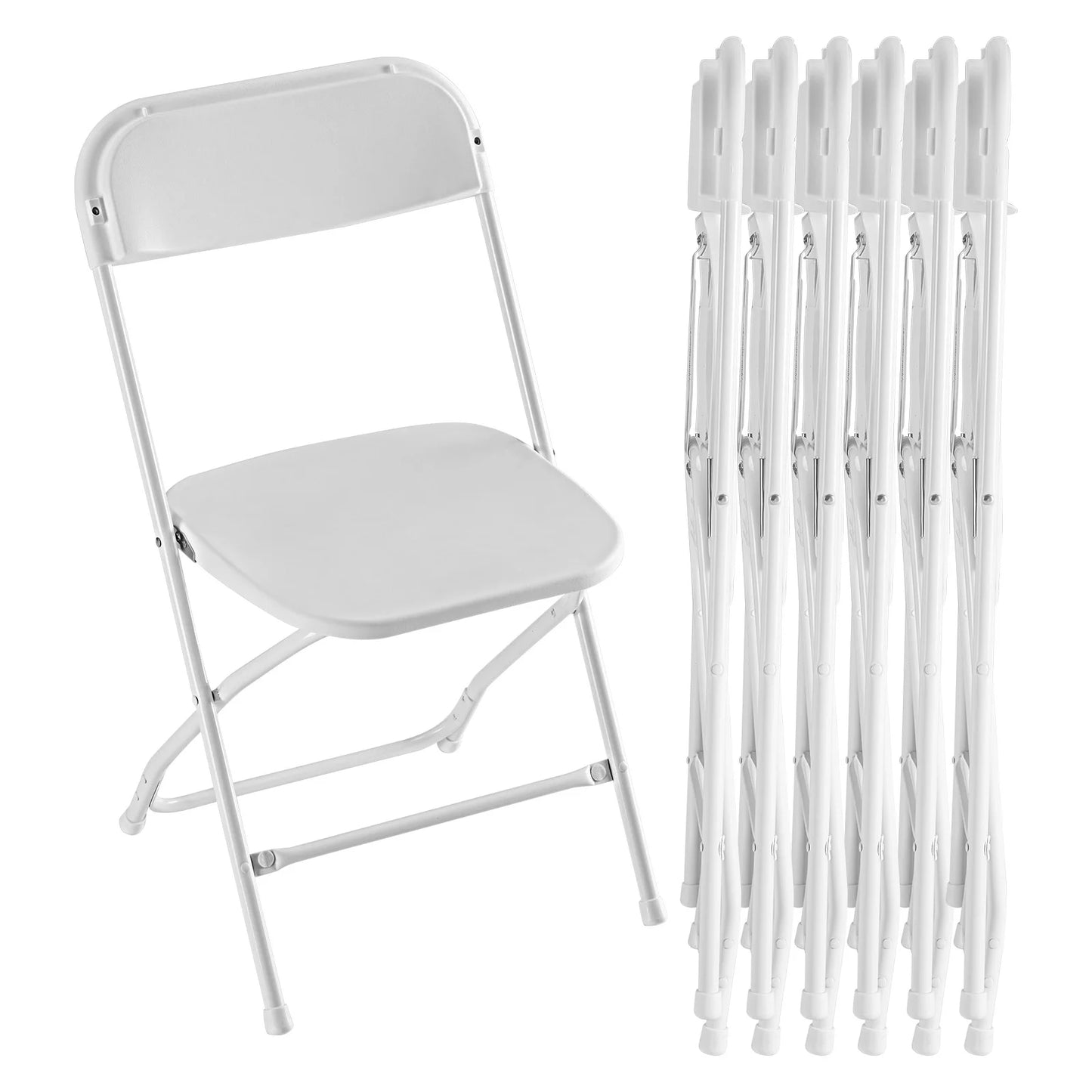 JHK Modern Folding Chair Synthetic Leather For Living Room