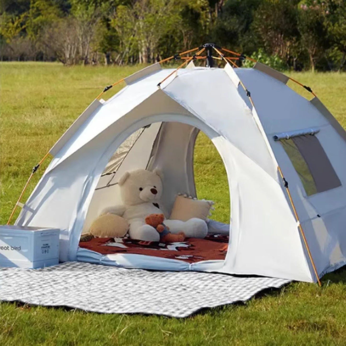 Automatic Pop Up Tent With Quick Setup And Waterproof Oxford
