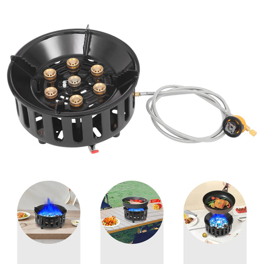 Portable Butane Propane Camping Stove With Electronic Ignition