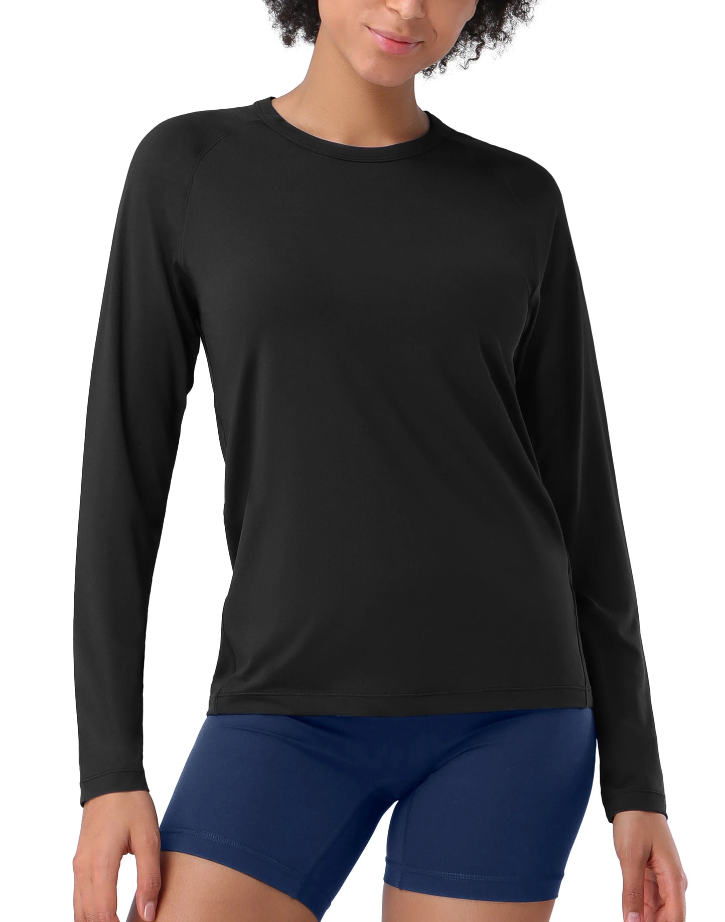 Pioneer Camp Hiking Long Sleeve T-shirt Rash Guard for Women Sun Shirts UPF 50+ SPF UV Protection Workout Tops Running Quick Dry