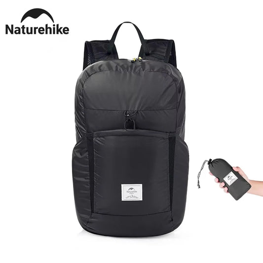 Naturehike Shoulder Bag 170g Backpack 22L Ultralight Unisex Outdoor Camping Travel Climbing Trekking Waterproof Folding Bags