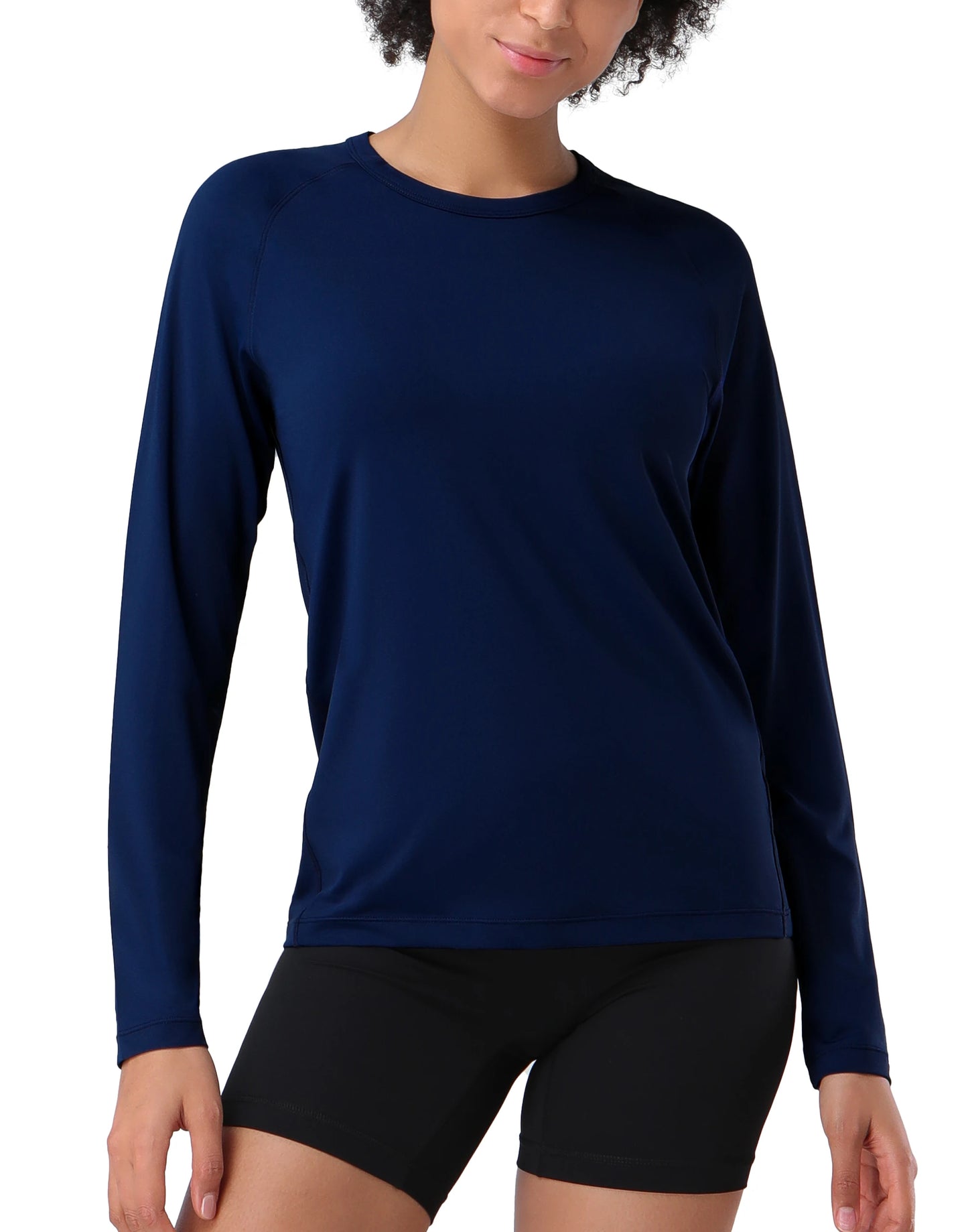 Pioneer Camp Hiking Long Sleeve T-shirt Rash Guard for Women Sun Shirts UPF 50+ SPF UV Protection Workout Tops Running Quick Dry