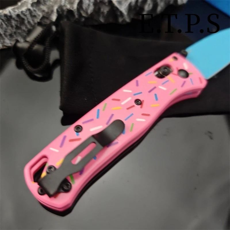 Axis BM 535 Drop Point EDC Pocket Knife Outdoor Survival