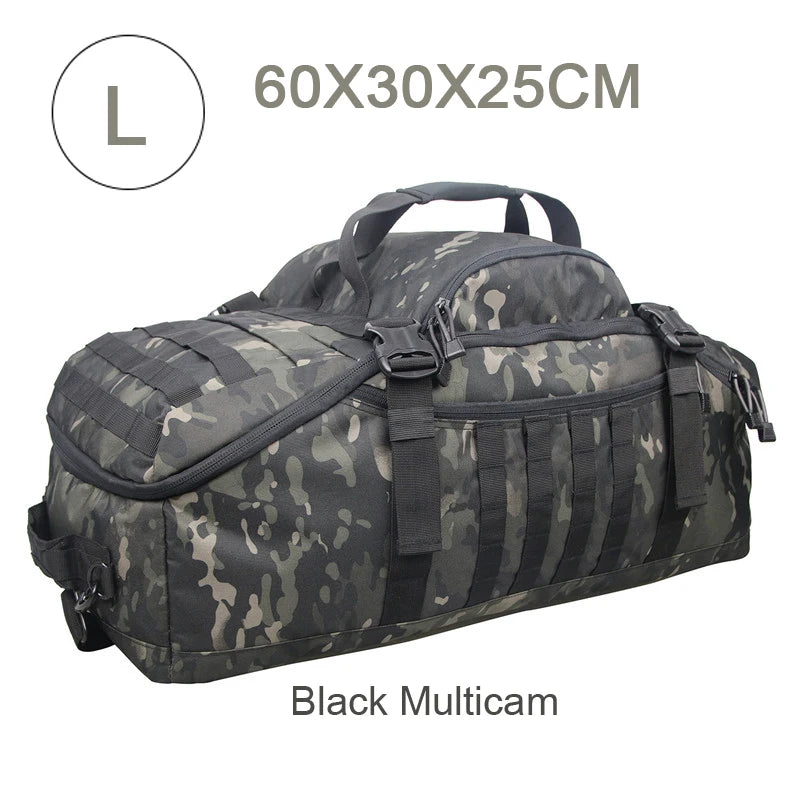 Lqarmy Tactical Backpack And Travel Duffel Bag For Outdoor Use