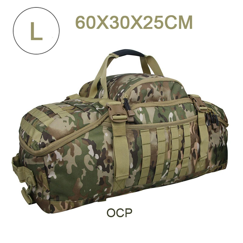 Lqarmy Tactical Backpack And Travel Duffel Bag For Outdoor Use