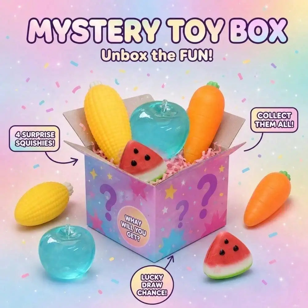 Slow Rising Squishy Blind Box Toy - Soft Stress Relief Fidget, DIY Cute Sensory Squeeze Toy, Anxiety Relief Gift for Kids Adult
