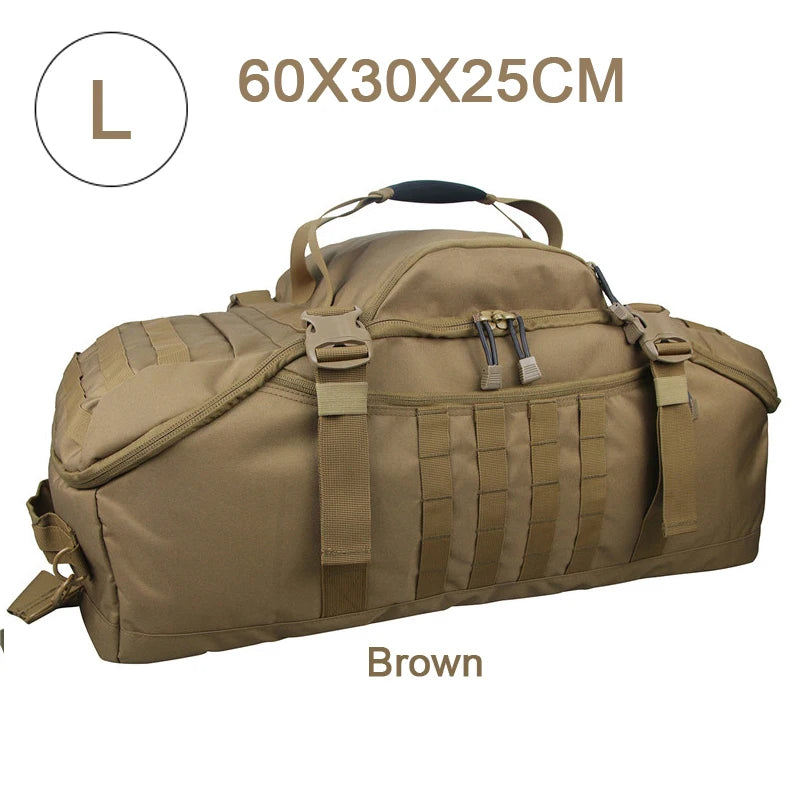 Lqarmy Tactical Backpack And Travel Duffel Bag For Outdoor Use