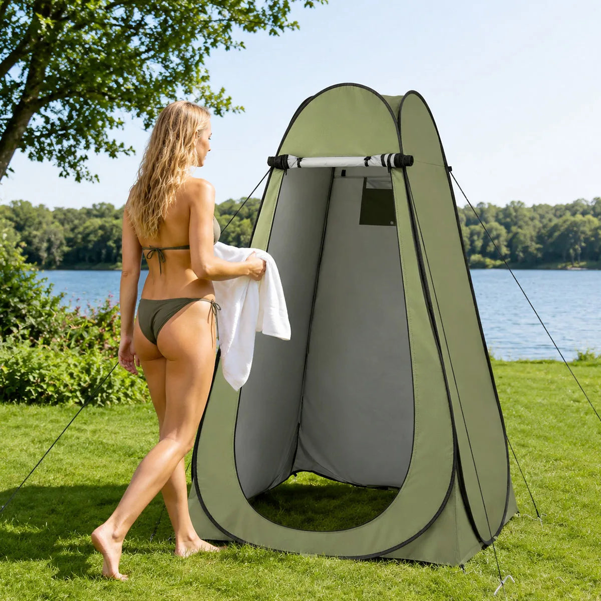 Waterproof Instant Pop Up Portable Outdoor Privacy Changing Tent