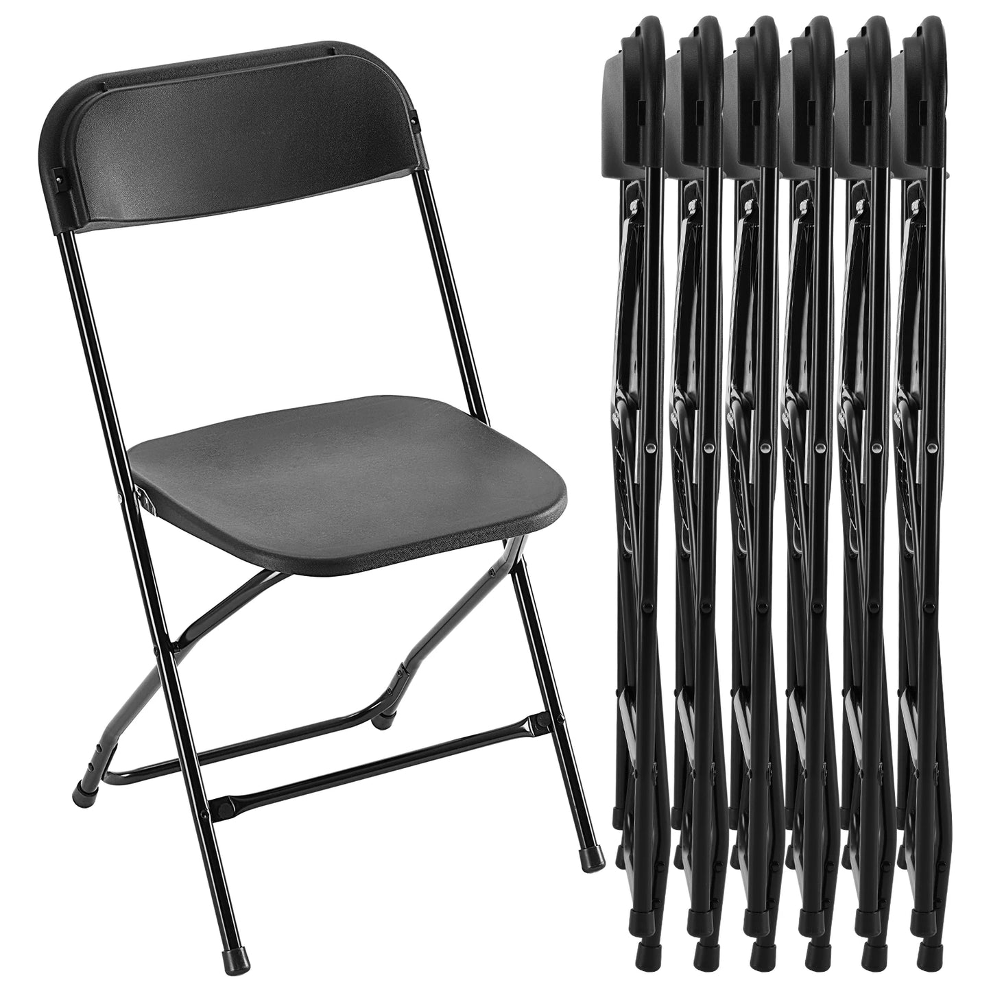 JHK Modern Folding Chair Synthetic Leather For Living Room