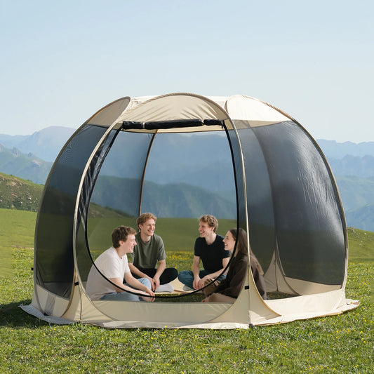 Pakicetus Portable Screen House Tent With Mosquito Net Outdoor Shelter