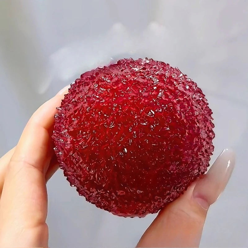Realistic Silicone Bayberry Fruit Model For Decor And Props