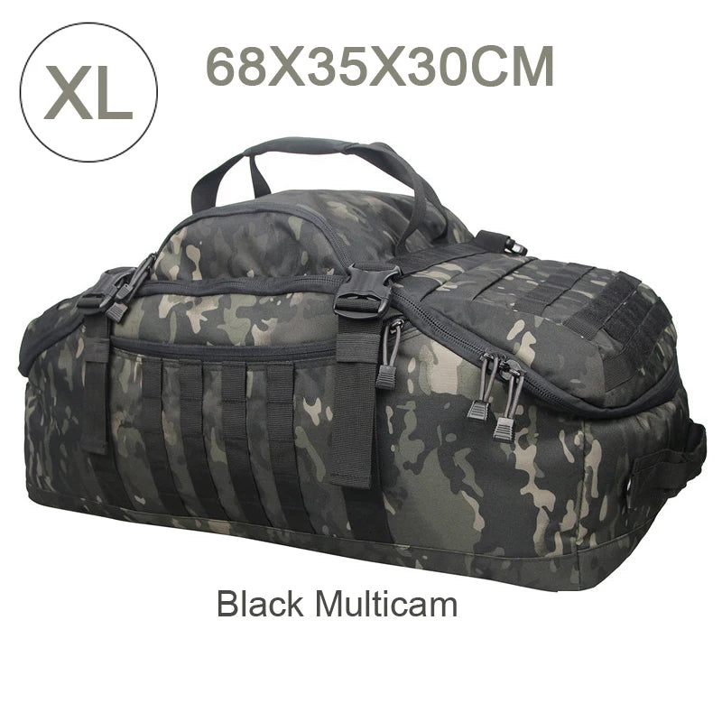 Lqarmy Tactical Backpack And Travel Duffel Bag For Outdoor Use