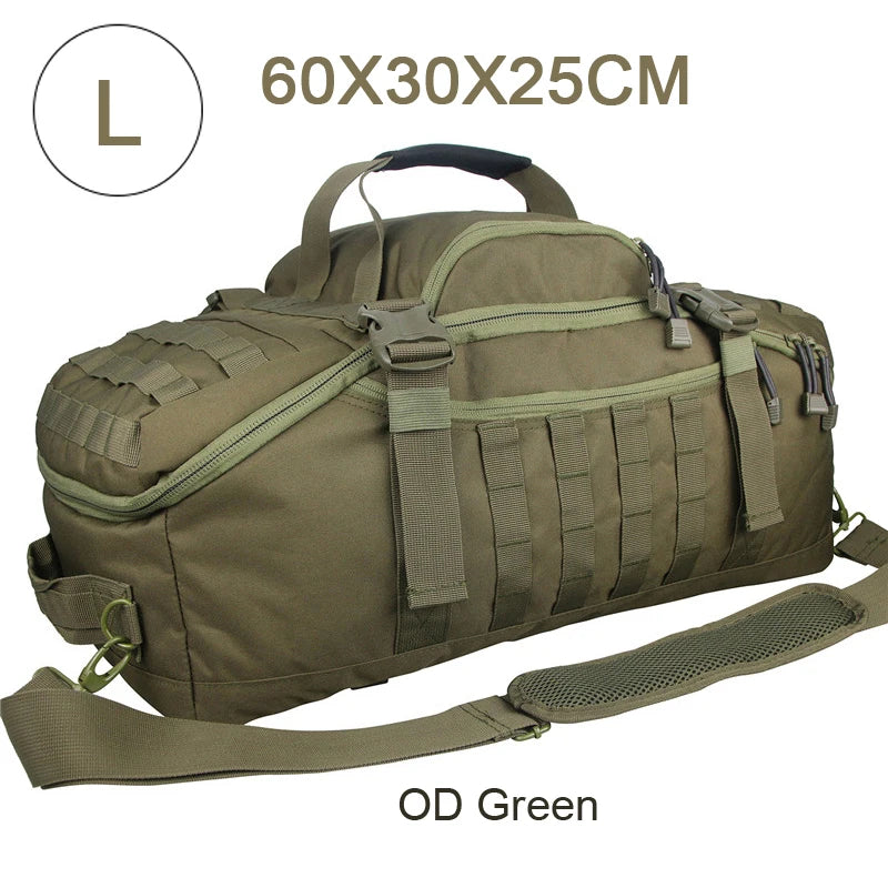 Lqarmy Tactical Backpack And Travel Duffel Bag For Outdoor Use
