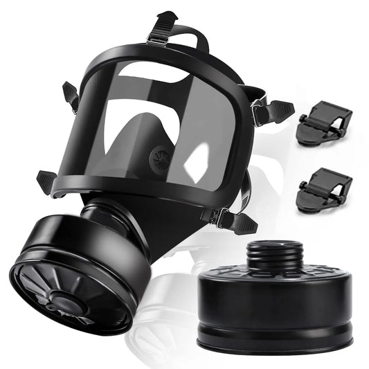 New MF14/87 Respirator, Full Face Gas Mask with Activated Carbon Filter for Vapour, Chemical, Nuclear Contamination Protection
