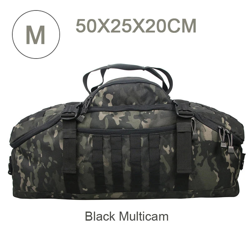 Lqarmy Tactical Backpack And Travel Duffel Bag For Outdoor Use