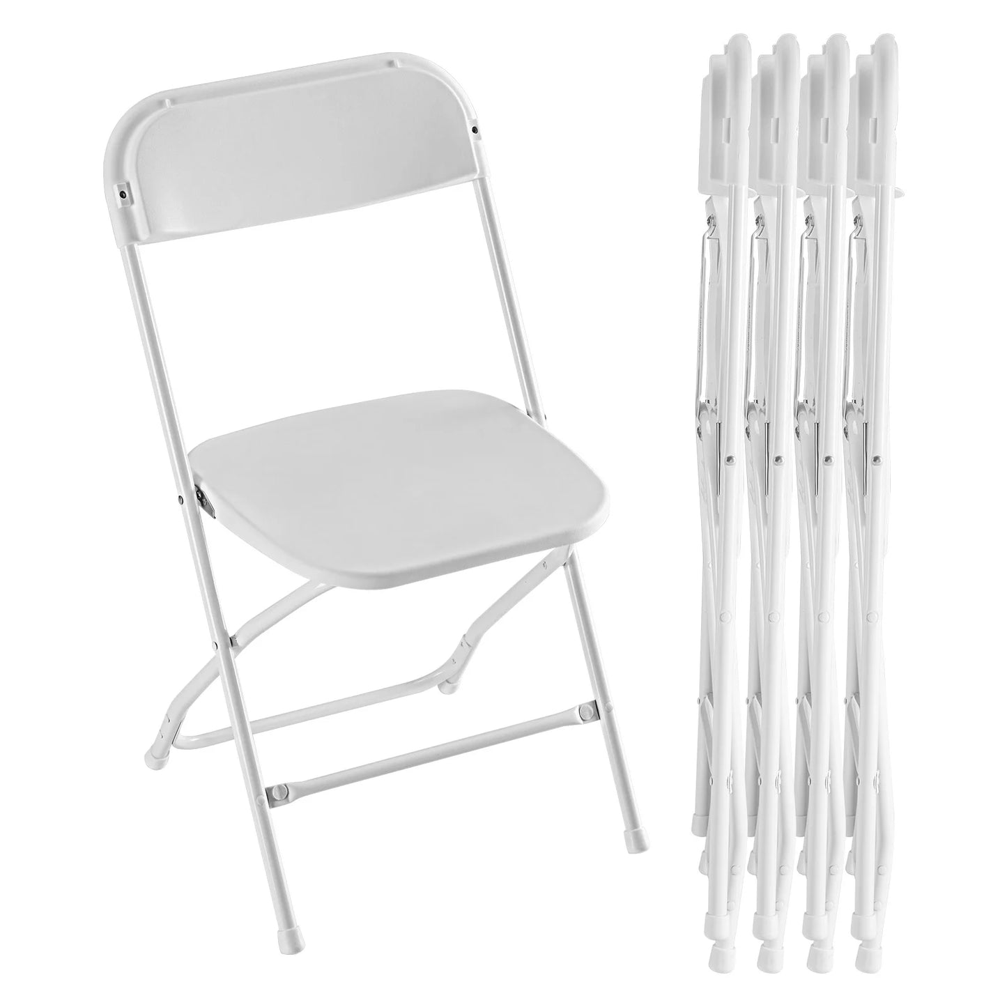 JHK Modern Folding Chair Synthetic Leather For Living Room