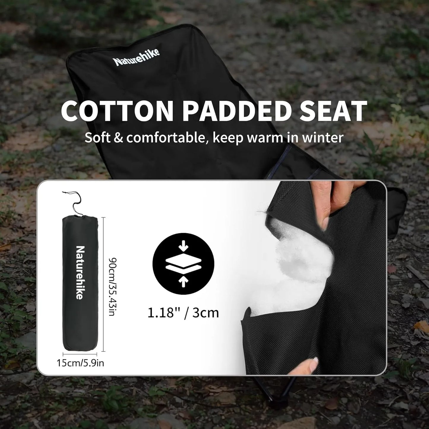 Naturehike Sea Star Recliner Outdoor Folding Moon Chair