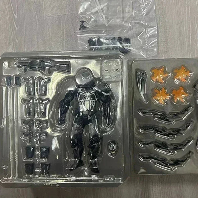Kaiyodo Revoltech Venom Agent Yamaguchi PVC Figurine - Eugene Thompson Collectible Toy