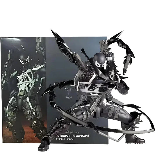 Kaiyodo Revoltech Venom Agent Yamaguchi PVC Figurine - Eugene Thompson Collectible Toy
