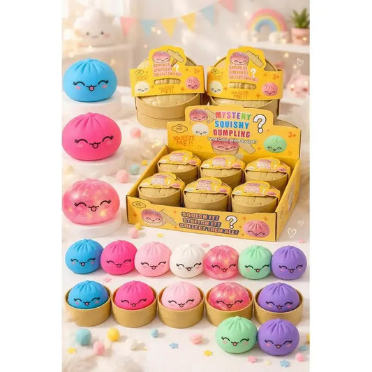Viral Dumpling Maker Set - Assorted Dumpling Molds, 7-Color Dumpling Toy (Random 1 Pc)