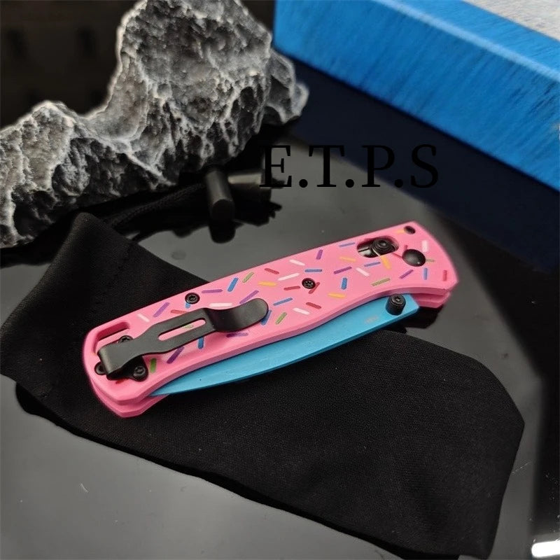 Axis BM 535 Drop Point EDC Pocket Knife Outdoor Survival
