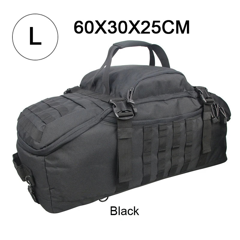 Lqarmy Tactical Backpack And Travel Duffel Bag For Outdoor Use