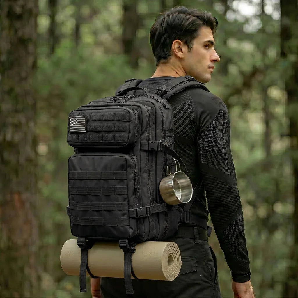 ReFire Gear Large Capacity Tactical Hunting Backpack With Molle