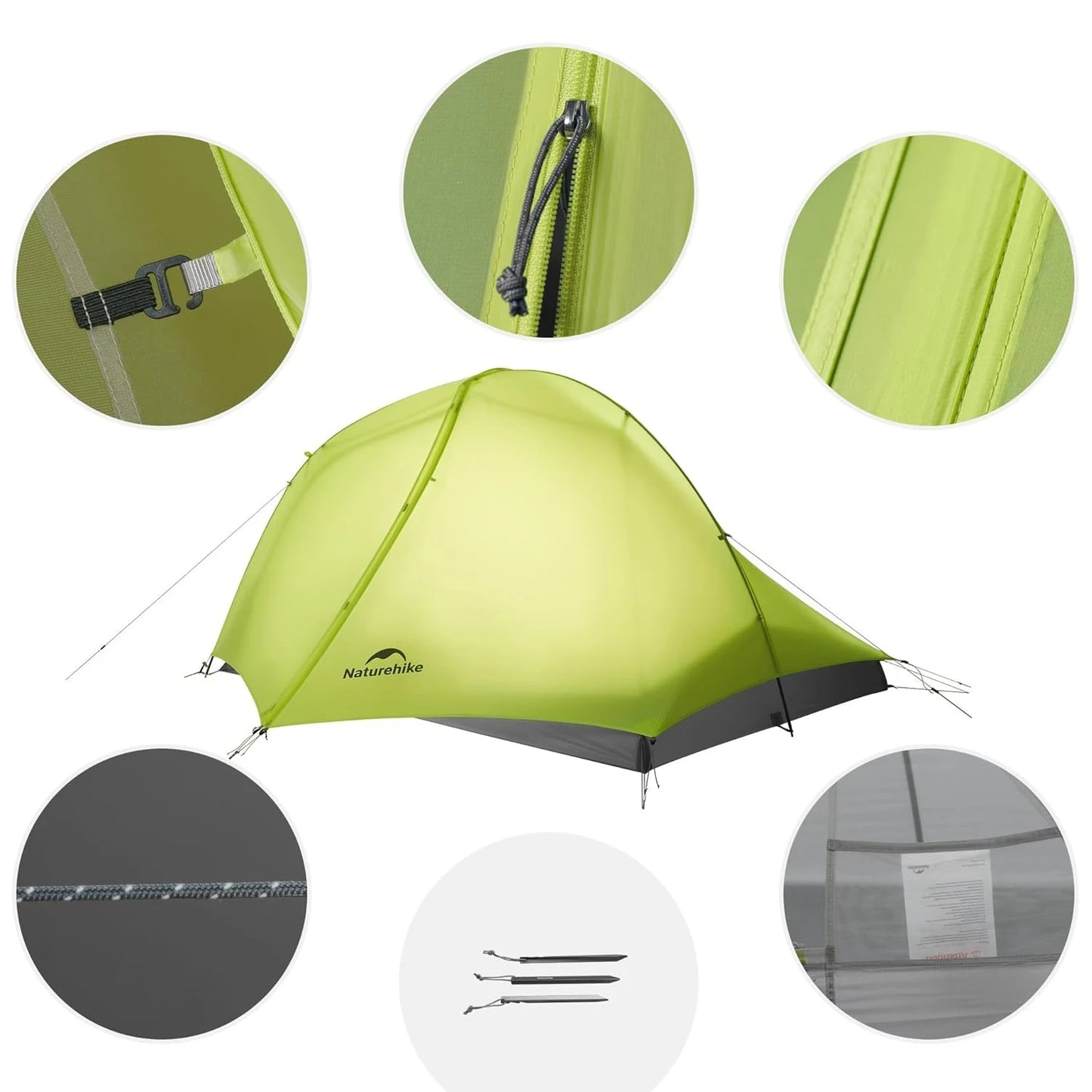 Naturehike Star Trail Extended Ultralight Double Layer Rainproof Camping Tent