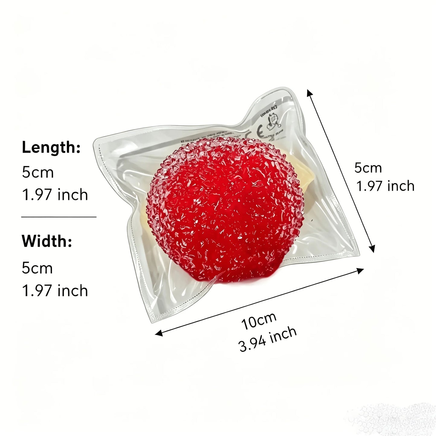 Realistic Silicone Bayberry Fruit Model For Decor And Props