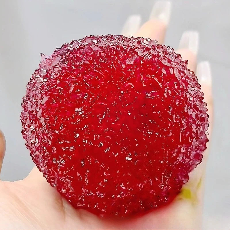 Realistic Silicone Bayberry Fruit Model For Decor And Props