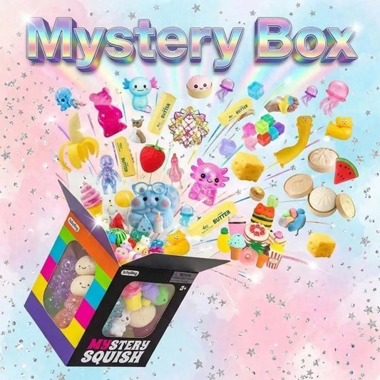 Slow Rising Squishy Blind Box Toy - Soft Stress Relief Fidget, DIY Cute Sensory Squeeze Toy, Anxiety Relief Gift for Kids Adult
