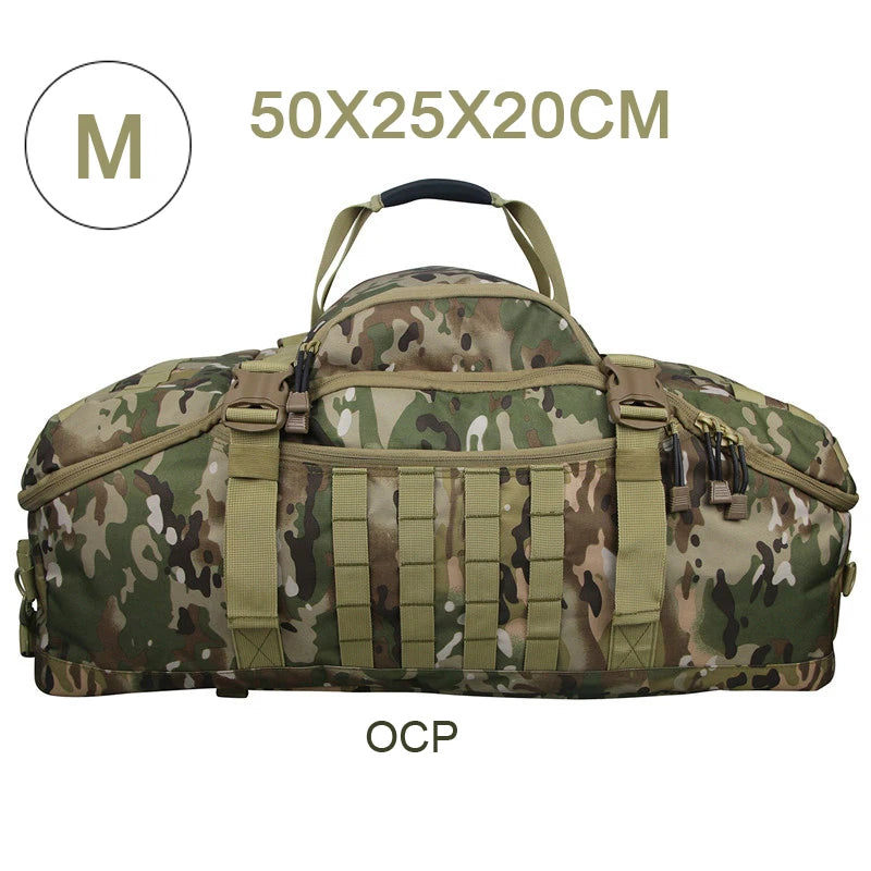 Lqarmy Tactical Backpack And Travel Duffel Bag For Outdoor Use