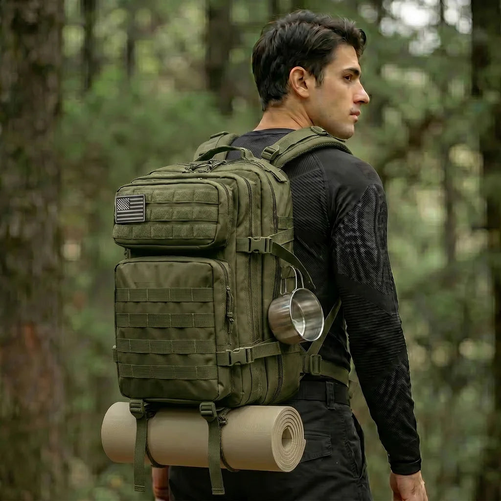 ReFire Gear Large Capacity Tactical Hunting Backpack With Molle