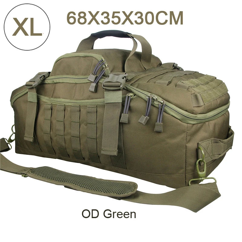 Lqarmy Tactical Backpack And Travel Duffel Bag For Outdoor Use