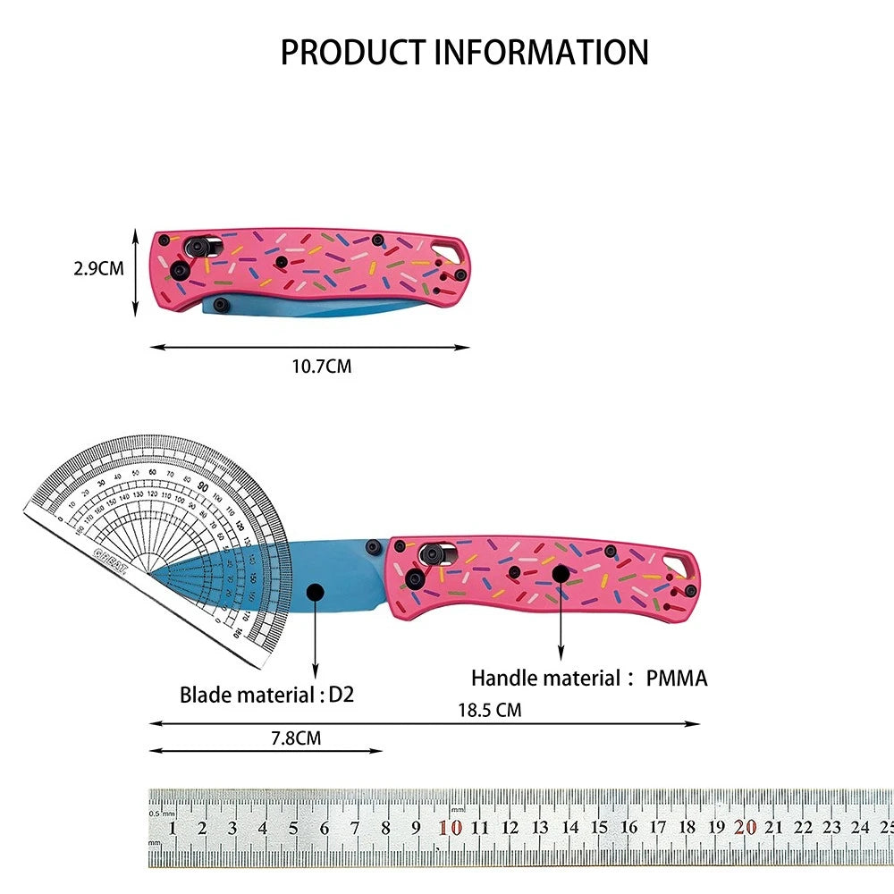 Axis BM 535 Drop Point EDC Pocket Knife Outdoor Survival