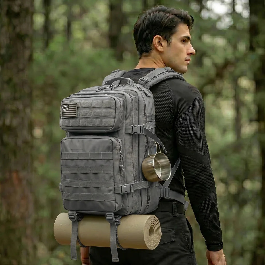ReFire Gear Large Capacity Tactical Hunting Backpack With Molle