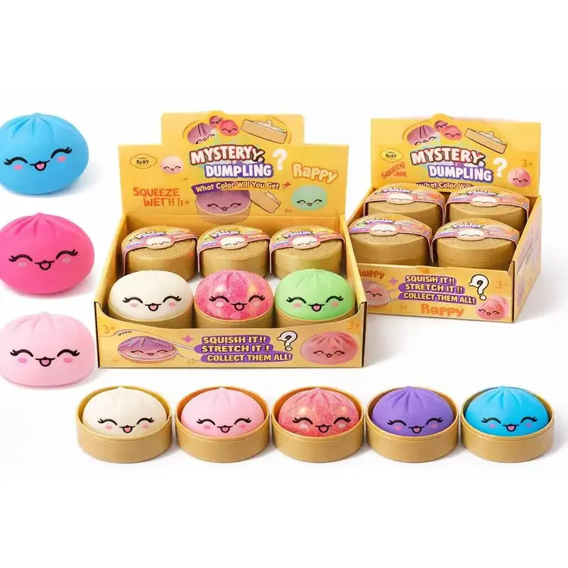 Viral Dumpling Maker Set - Assorted Dumpling Molds, 7-Color Dumpling Toy (Random 1 Pc)