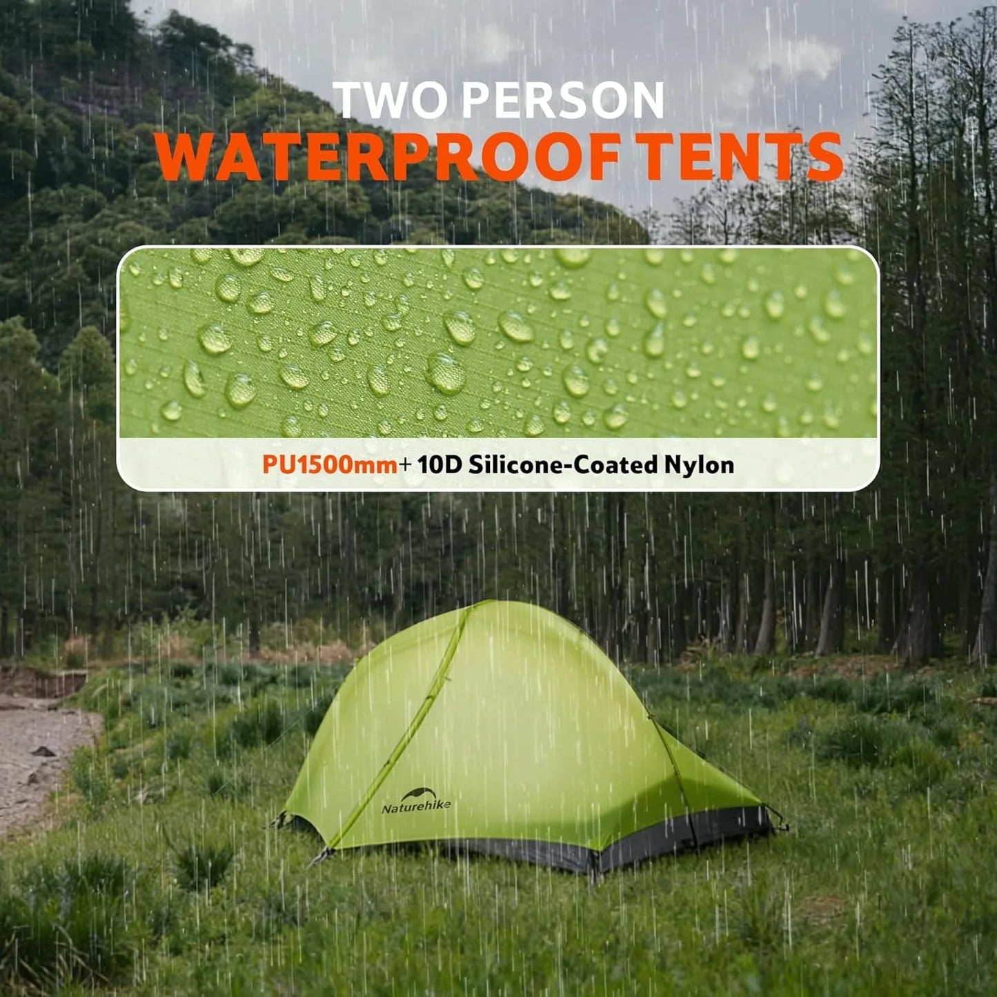 Naturehike Star Trail Extended Ultralight Double Layer Rainproof Camping Tent