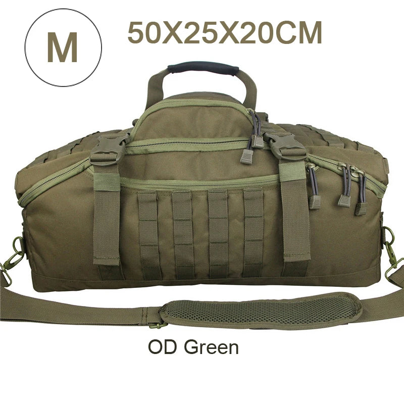 Lqarmy Tactical Backpack And Travel Duffel Bag For Outdoor Use