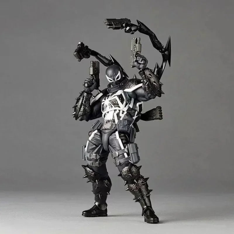 Kaiyodo Revoltech Venom Agent Yamaguchi PVC Figurine - Eugene Thompson Collectible Toy